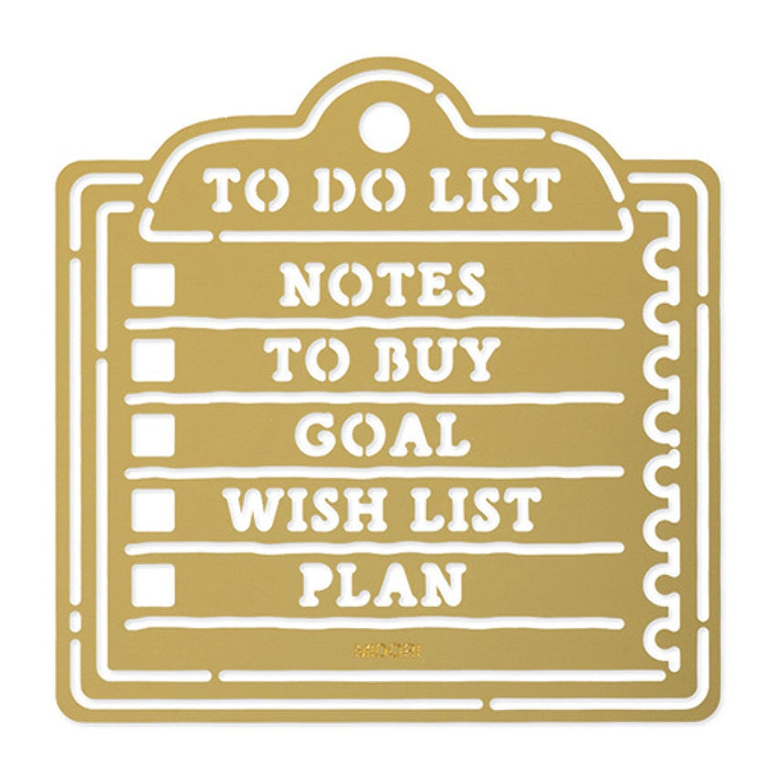 Midori Motif Template (To Do List) Accessories