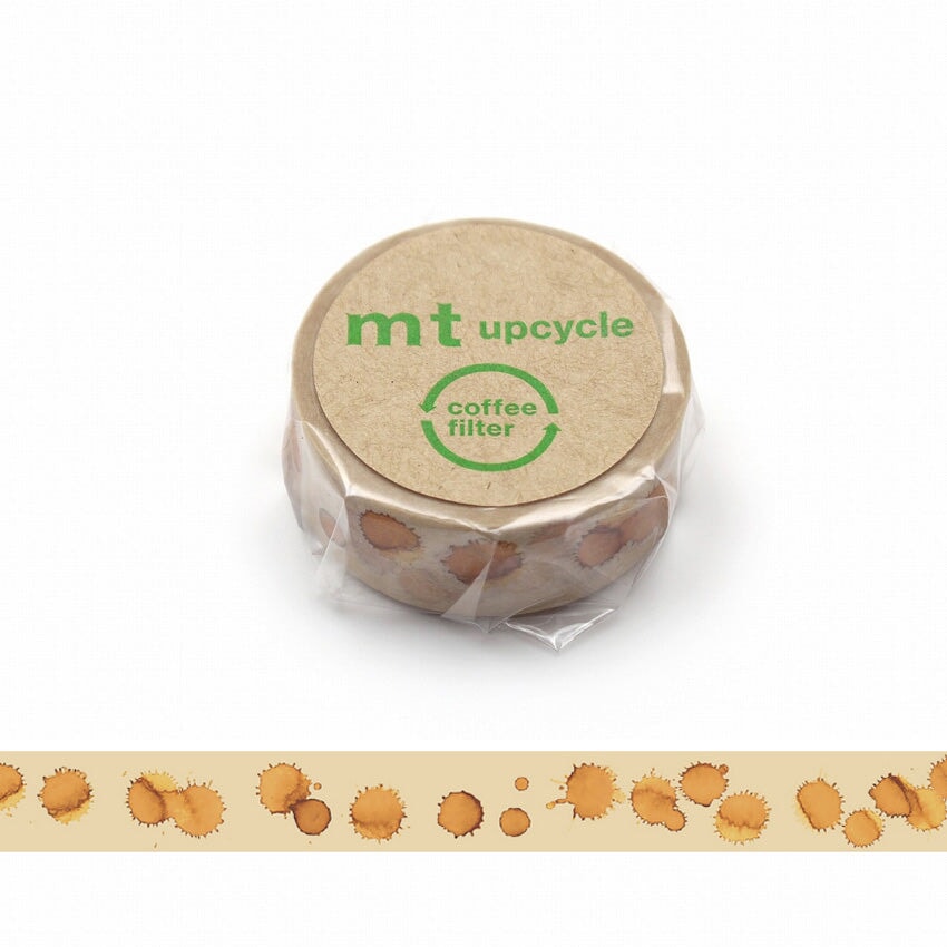 MT Masking Tape MT Upcycle - Coffee Stain Washi Tape