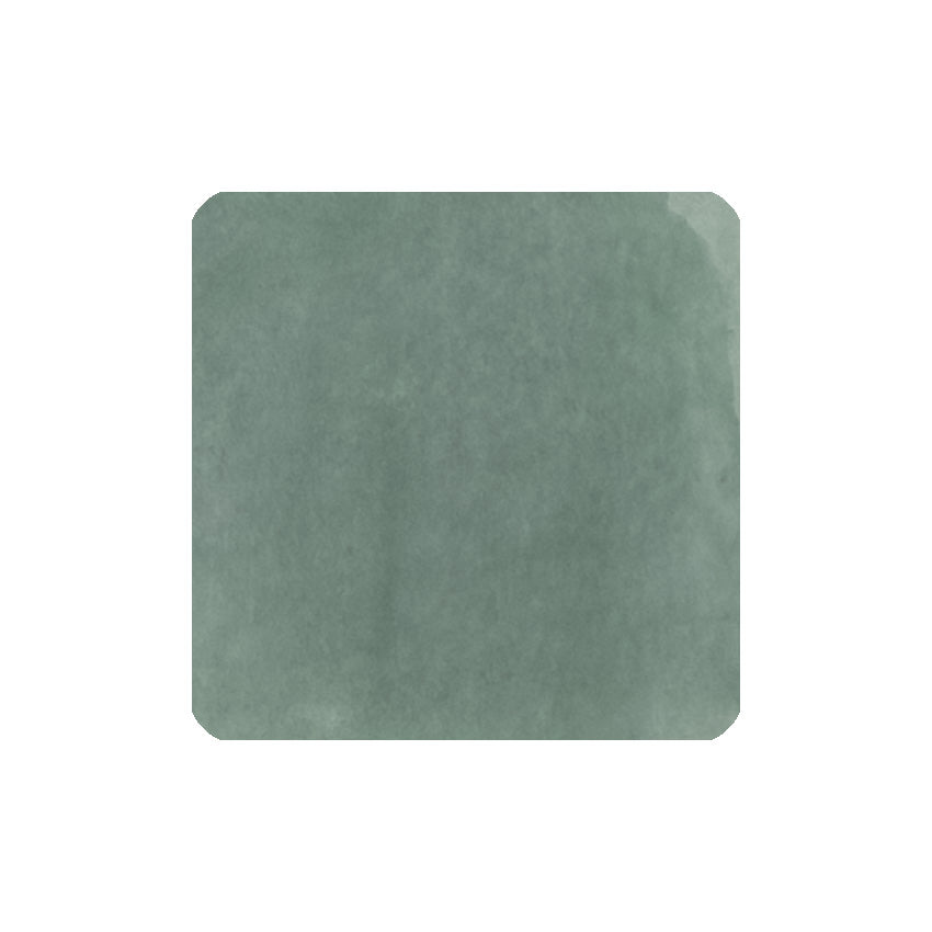 Sailor Manyo Nagi fountain pen ink swatch, muted melon green