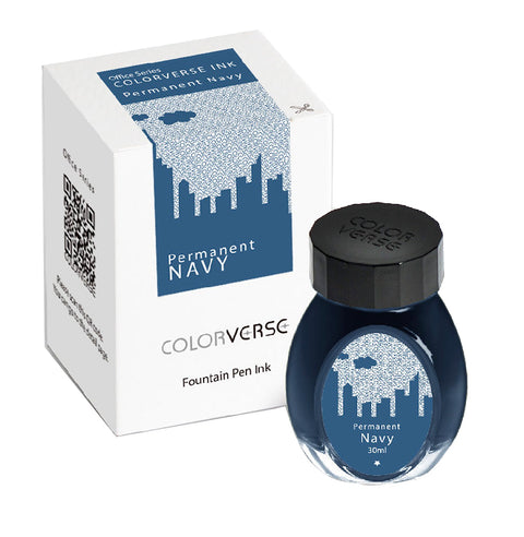 Colorverse Permanent Navy - 30ml Bottled Ink