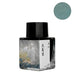 FANYANTAN Ninety Thousand Miles - 20ml fountain pen ink, features a winged figure on the label, teal/blue-green swatch, ideal for creative writing and art.