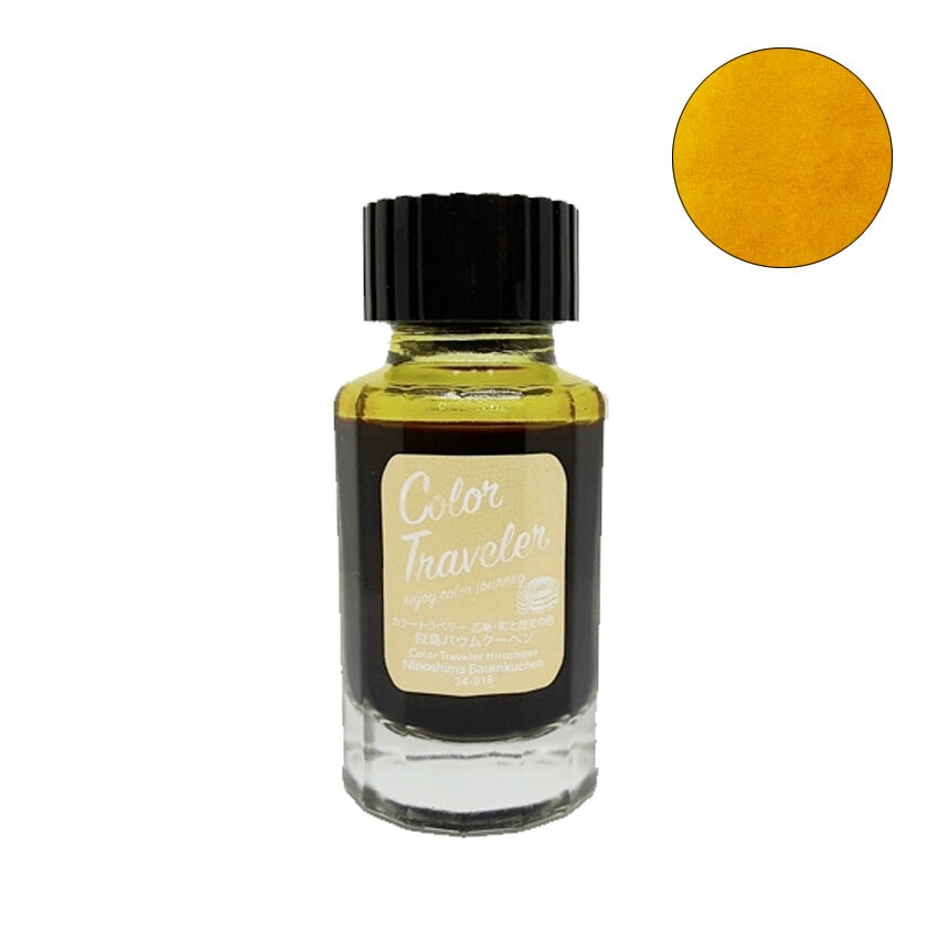 Color Traveler Ninoshima Baumkuchen - 30ml Bottled Ink