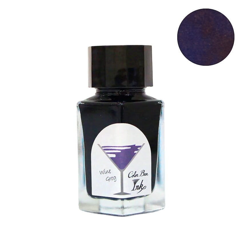 Ishimaru Bunkoudou No.34 Wine Grog - 23ml Bottled Ink