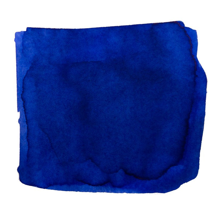 No.6 I Feel So Refreshed - 2ml: A deep blue watercolor-like ink swatch with soft, uneven edges, representing Tono &amp; Lims&