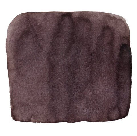 No.7 Am I Dreaming - 2ml features a dark brown watercolor swatch, showcasing Tono & Lims' dye-based ink's rich, softly textured appearance on paper.
