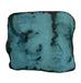 No. 08 Urahairo - 40ml ink swatch, showing a muted teal with darker borders, applied wet and granulated for a textured look.