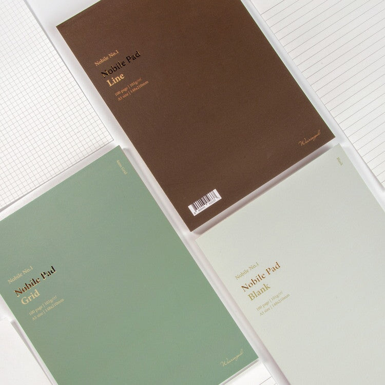 Wearingeul Nobile Notepad - A5 (Grid) Notepads