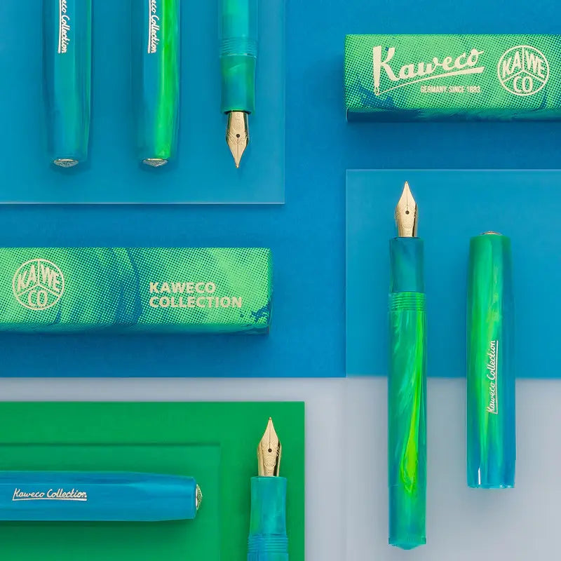 Kaweco Collection Fountain Pen - Marble Ocean (Fine)