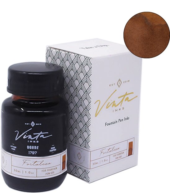Vinta Inks Ochre (Fortaleza 1797) - 30ml Bottled Ink