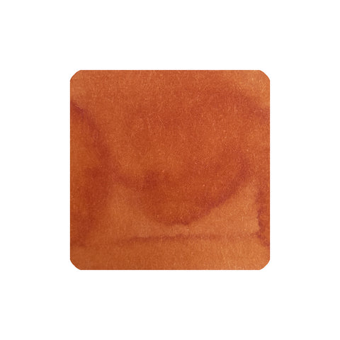 Old Book - 30ml ink features a warm orange-brown, textured appearance, reminiscent of suede or leather, perfect for fountain pen enthusiasts.