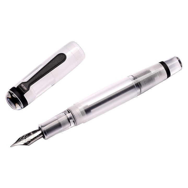 OPUS 88 Omar (Demonstrator/Clear) - Fine Fountain Pen