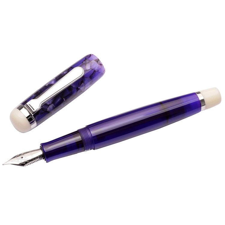 OPUS 88 Omar (Purple) - Broad Fountain Pen