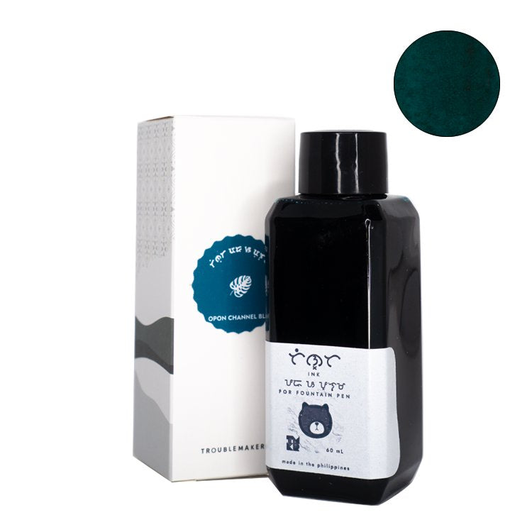 Troublemaker Inks Opon Channel Blue - 60ml Bottled Ink