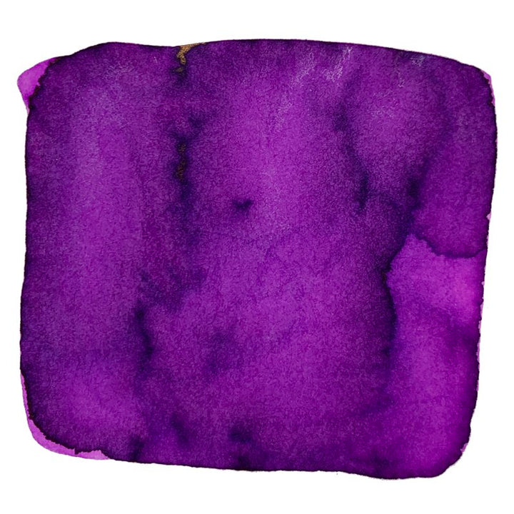 Abstract purple watercolor swatch representing Colorverse's Opportunity and Spirit ink set, showcasing a blend of deep violet-blue and light magenta tones.