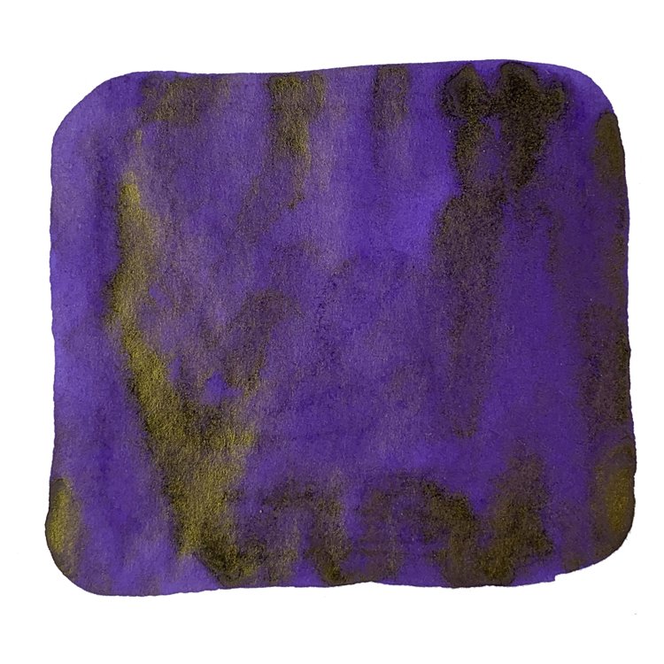 Krishna Inks Overcast Deep Lilac - 2ml Ink Sample