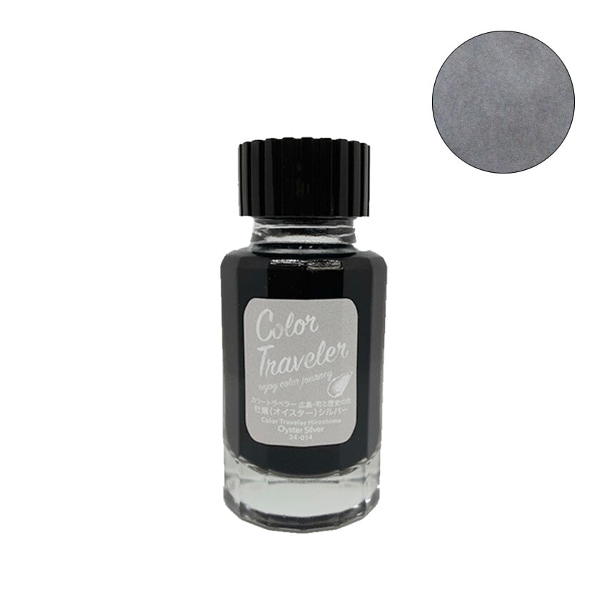 Color Traveler Oyster Silver - 30ml Bottled Ink