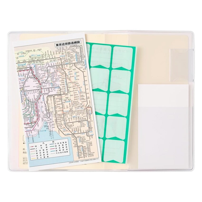 Nolty 2026 PAGEM Left Weekly Horizontal Compact - A6 (Pink) Planners