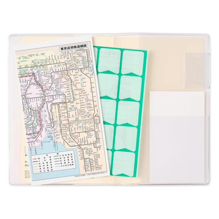 Nolty 2026 PAGEM Left Weekly Horizontal Compact - A6 (Pink) Planners