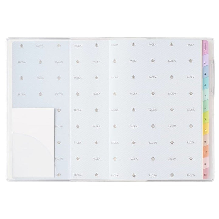 Nolty 2026 King's Brunch x PAGEM Vertical Weekly Planner - B6-i (Sweet Violet) Planners