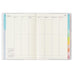 2026 King's Brunch x PAGEM Vertical Weekly Planner - B6-i (Sweet Violet)
