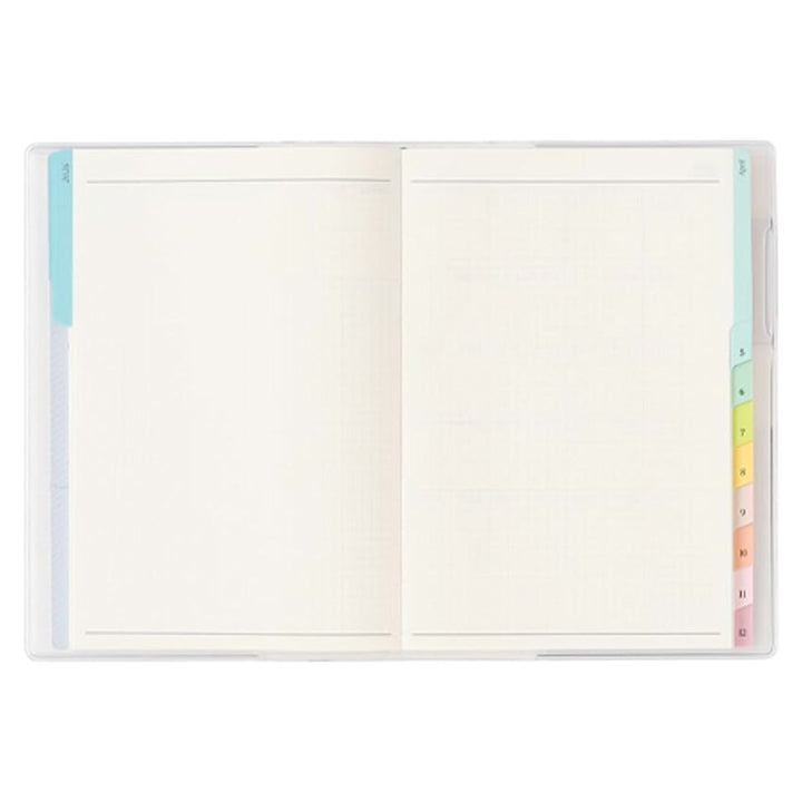 Nolty 2026 King's Brunch x PAGEM Weekly with Memo Planner - B6-i (Rose Grey) Planners