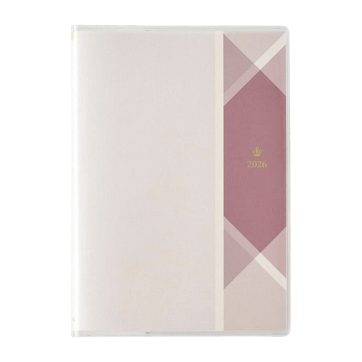 Nolty 2026 King's Brunch x PAGEM Weekly with Memo Planner - B6-i (Rose Grey) Planners