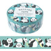 Panda (Green) Washi Tape