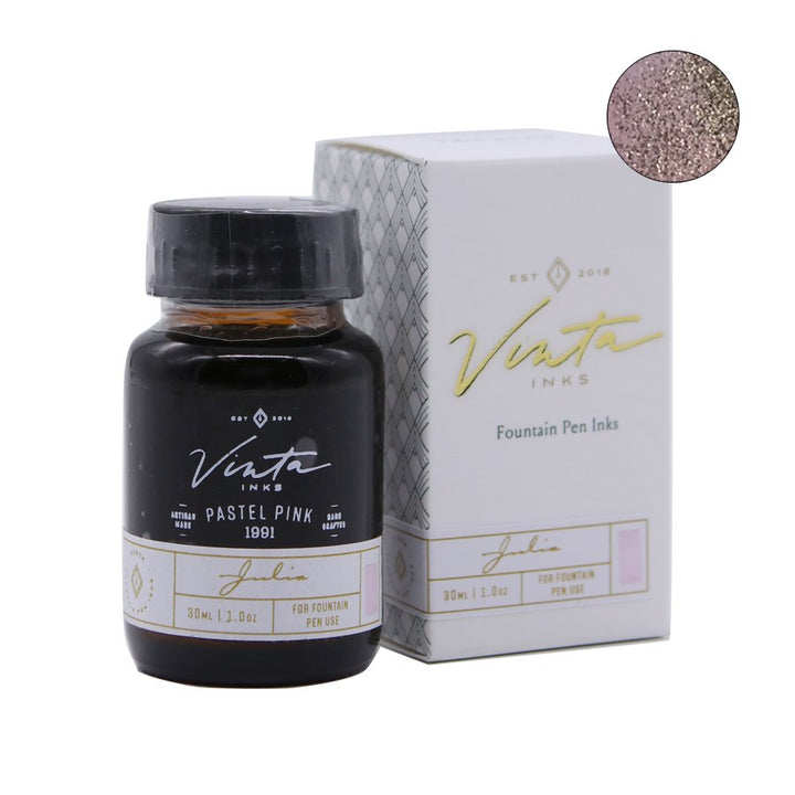 Vinta Inks Pastel Pink (Julia 1991) - 30ml Bottled Ink