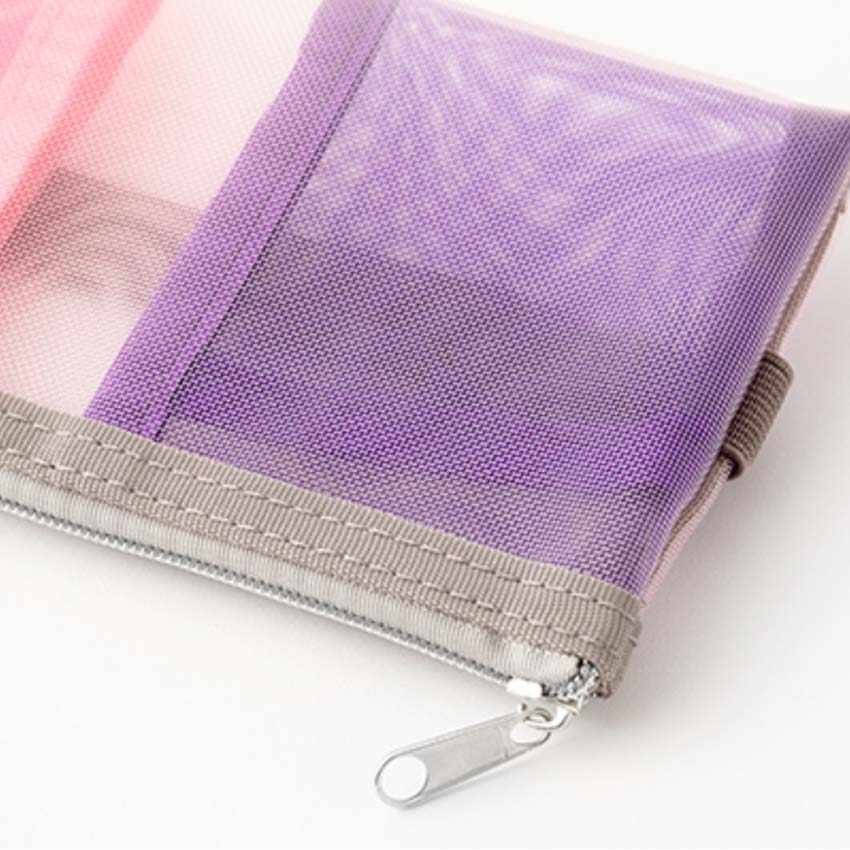 Midori Book Band Pen Case (For B6/A5) - Pink Cases