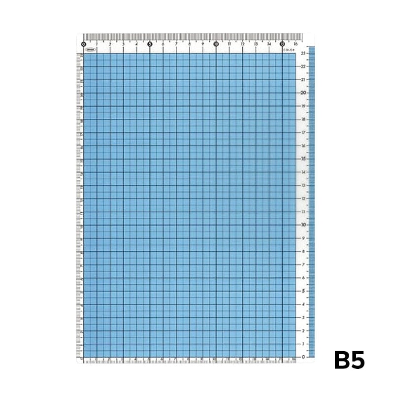 Kyoei Orions B5 Pencil Board (Blue) Rulers & Guides