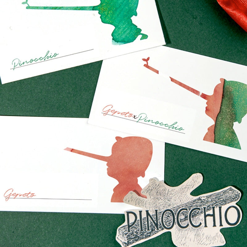 Wearingeul Pinocchio Ink Swatch Cards Paper