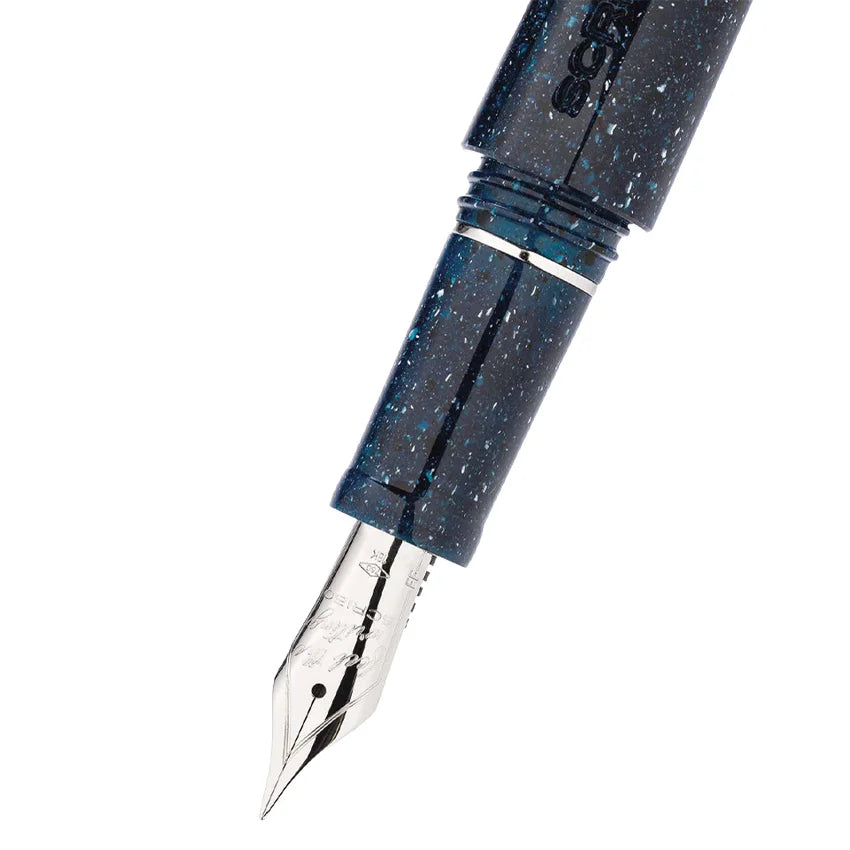 PIUMA A riveder le stelle Fountain Pen 14k Platinum - Flex Extra Fine