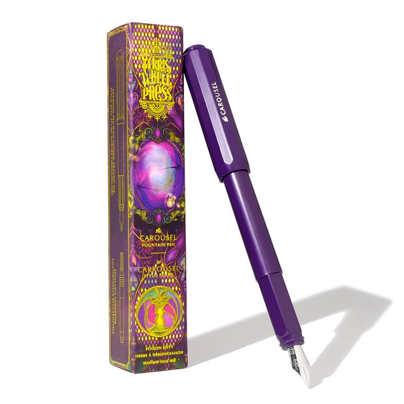Ferris Wheel Press Carousel Fountain Pen - Poison Envy (Medium) Fountain Pen