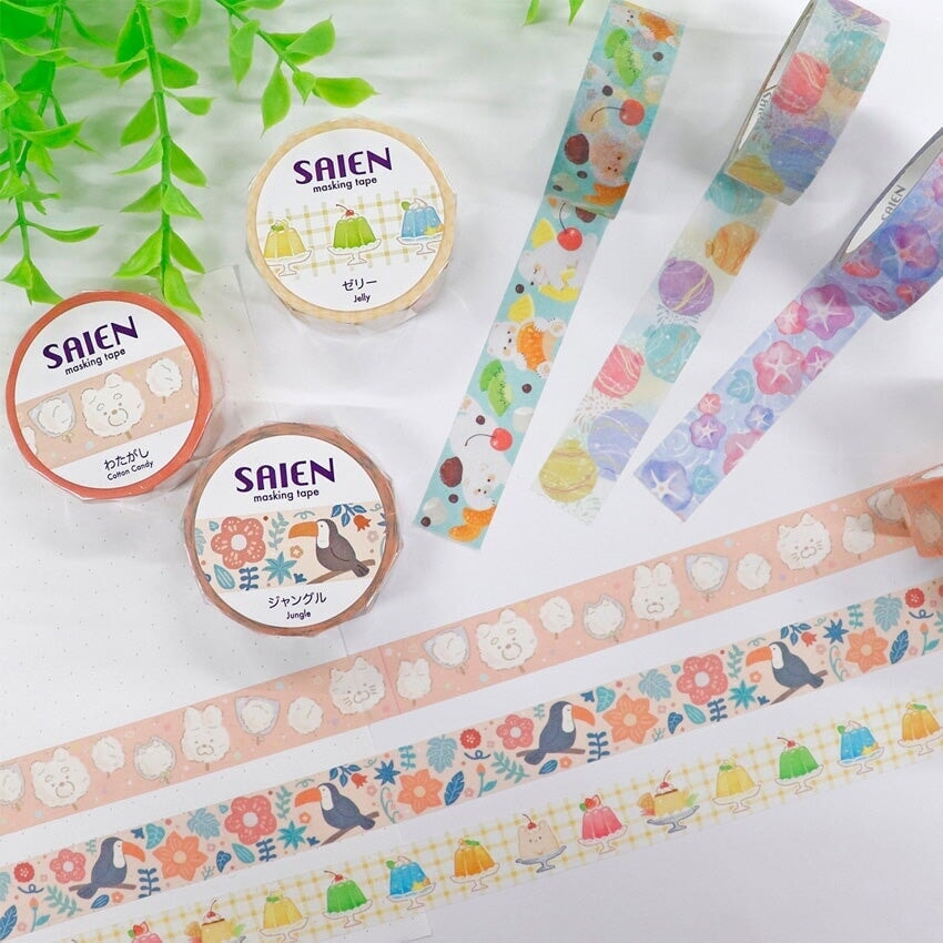 Saien Jungle Washi Tape Washi Tape