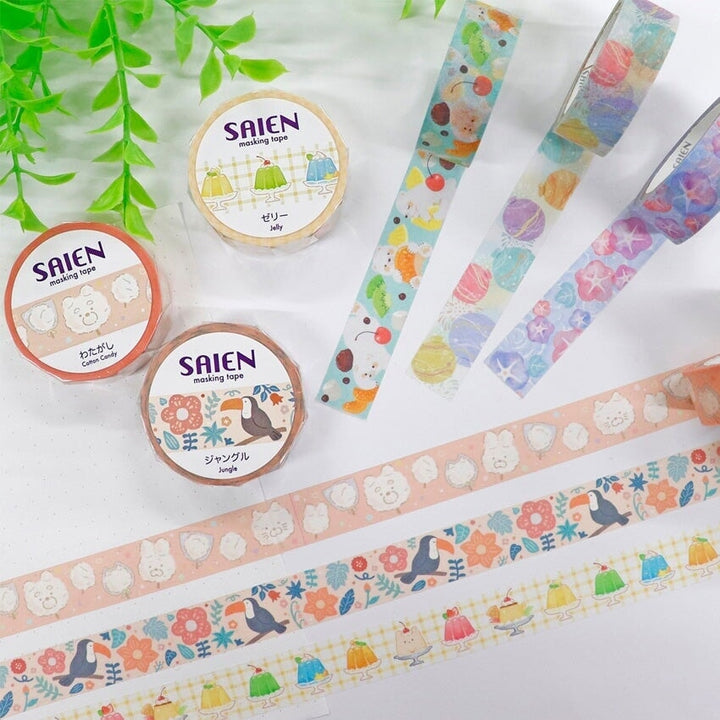 Saien Jungle Washi Tape Washi Tape