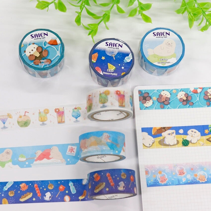 Saien Ocean Exploration Washi Tape Washi Tape