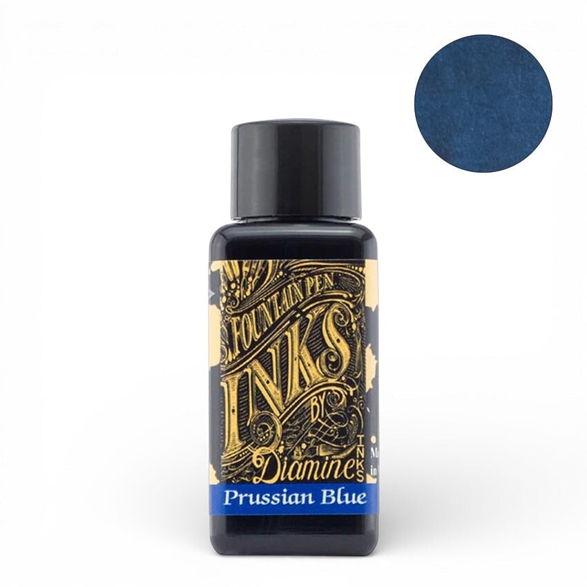 Diamine Prussian Blue - 30ml Bottled Ink