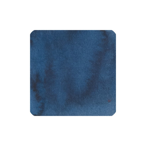Prussian Blue - 30ml, Diamine's rich fountain pen ink, showcases a textured dark-blue surface, embodying smooth flow and vibrant color for writing enthusiasts.