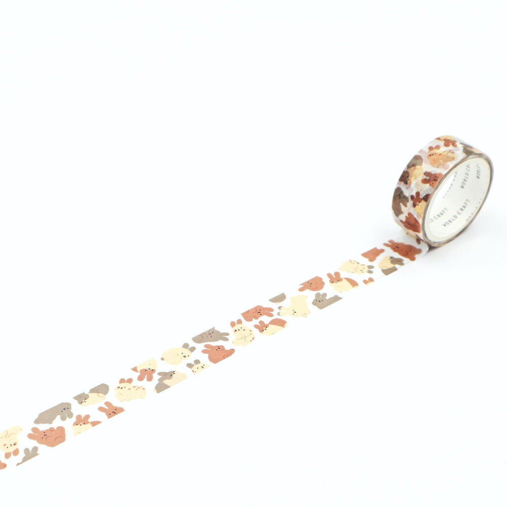 World Craft Rabbit Washi Tape Washi Tape
