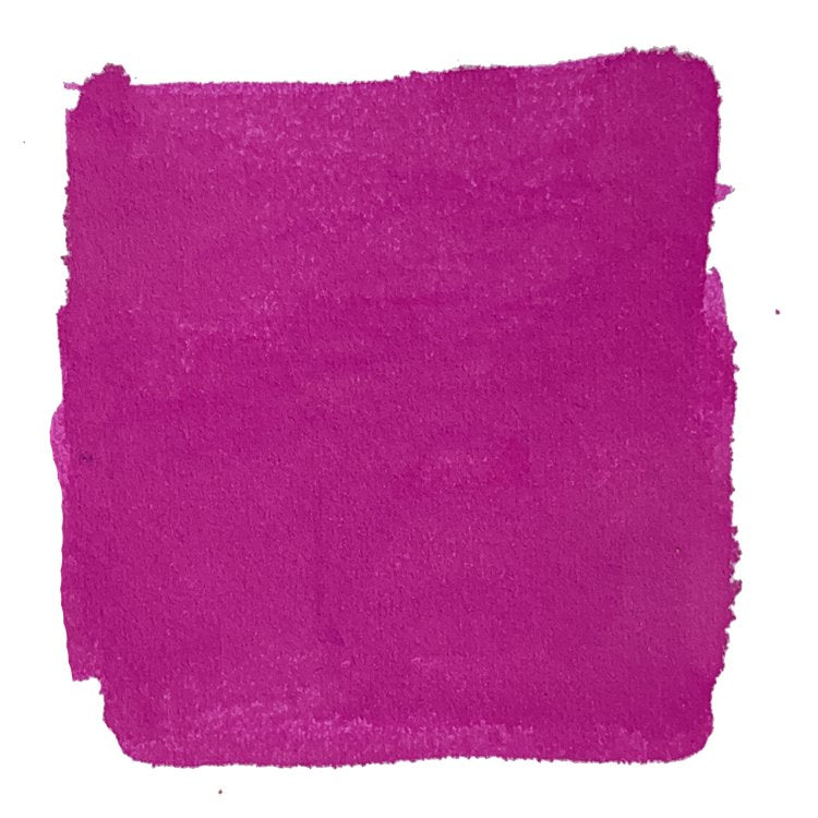 Rachmaninoff - 88ml ink swatch in vibrant magenta, showcasing a textured edge, ideal for diverse writing needs with waterproof and fade-resistant properties.