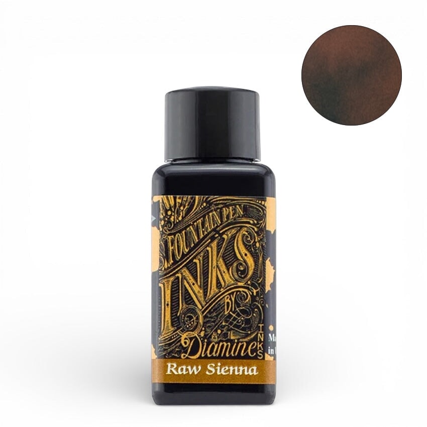Diamine Raw Sienna - 2ml Ink Sample