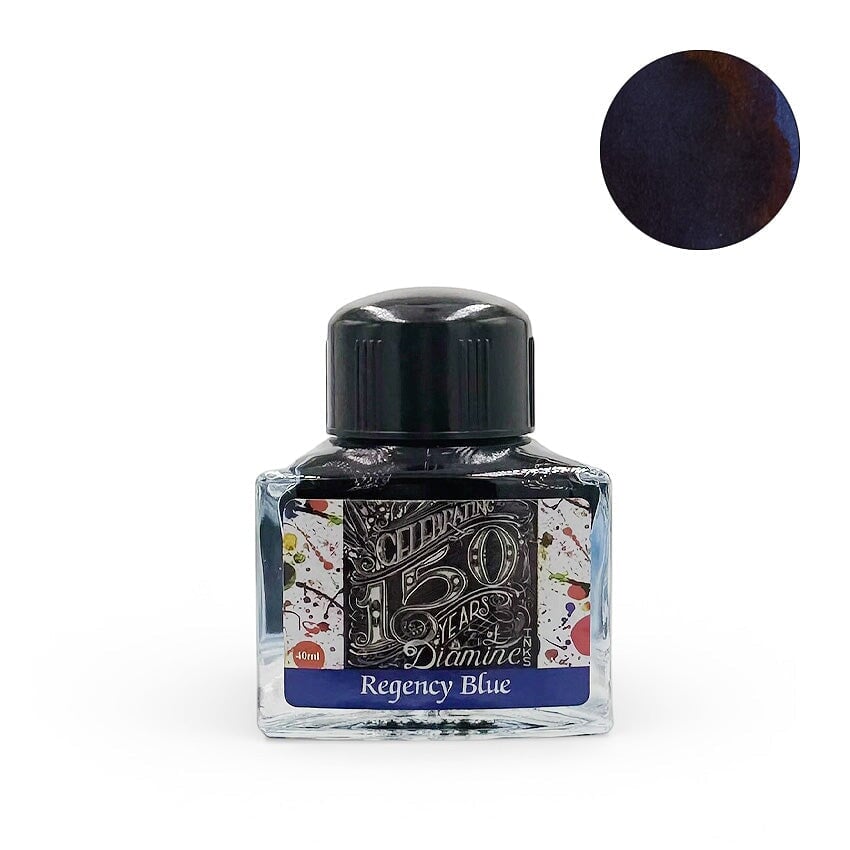 Diamine Regency Blue (150th Anniversary) - 40ml Bottled Ink