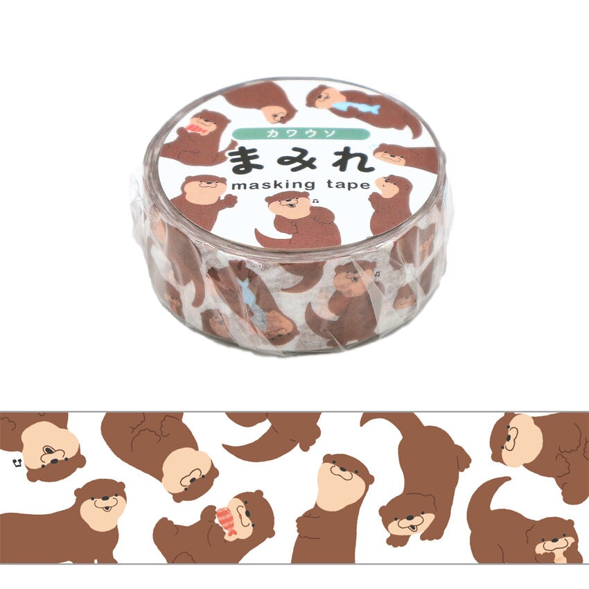 World Craft River Otter Washi Tape Washi Tape