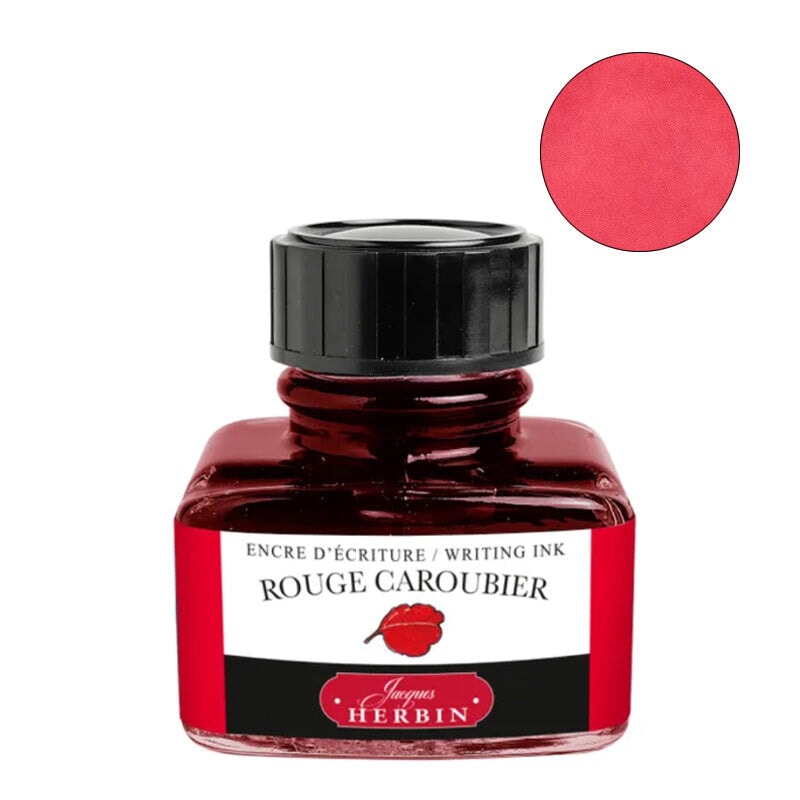 Jacques Herbin Rouge Caroubier - 2ml Ink Sample