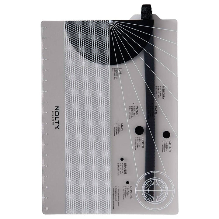 Nolty Ruler Underlay with Elastic Band (B6) Rulers & Guides