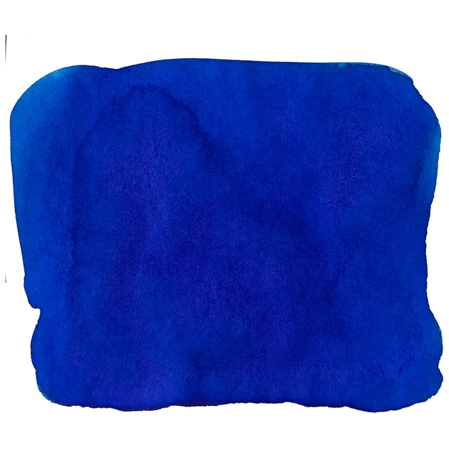 Ink Studio #440 - 2ml swatch, featuring a textured deep blue pigment on a white background, showcasing Sailor's curated dye-based ink collection.