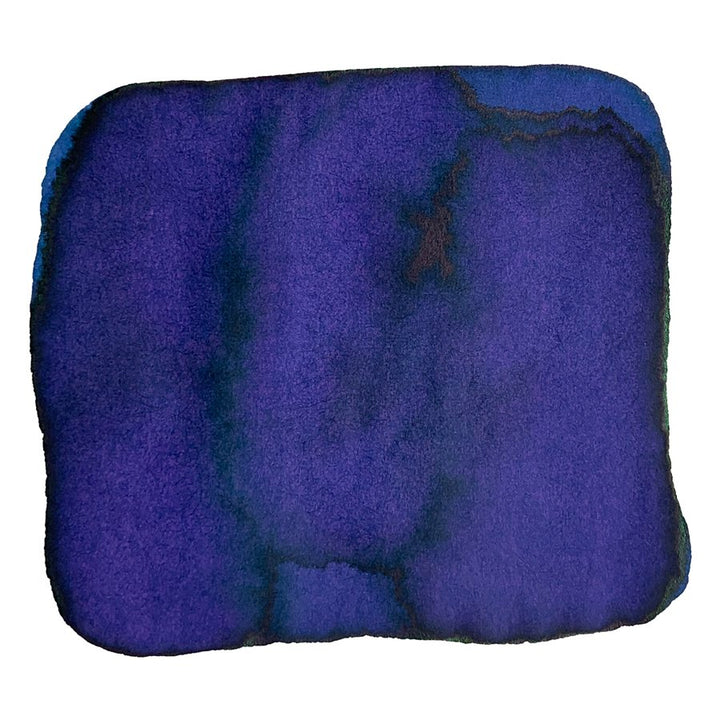 Abstract swatch of deep bluish-purple, representing Sailor Ink Studio #442. The watercolor-style blotch showcases subtle tonal shifts in this 20ml dye-based ink.