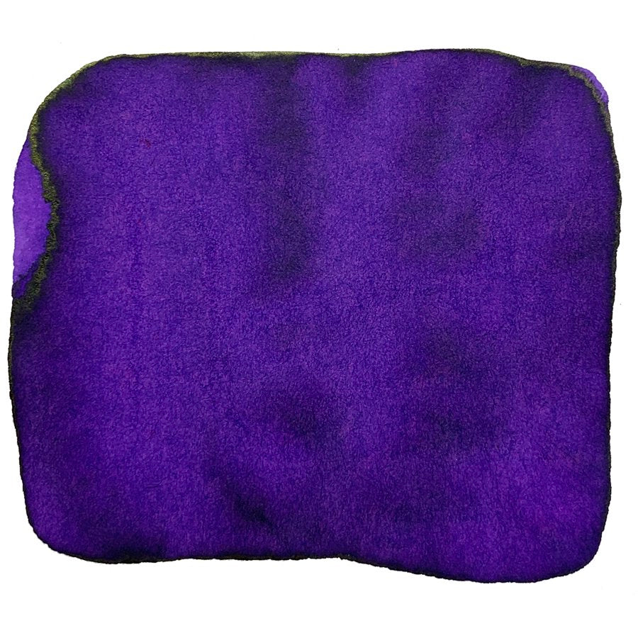 Ink Studio #453 - 20ml: A rich purple ink swatch, showcasing soft-edged, concentrated color variations on a white background, reflecting Sailor's curated dye-based collection.