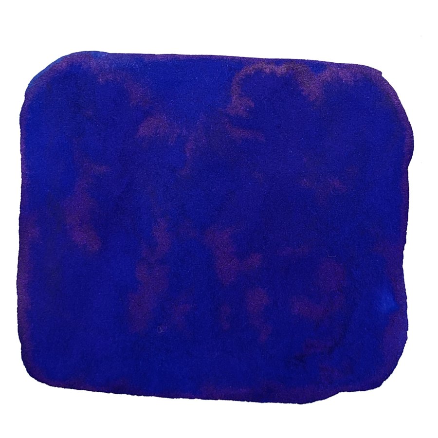 Ink Studio #740 - 2ml, a vivid deep blue dye-based ink swatch by Sailor, showcasing one of 100 curated shades from their collection.