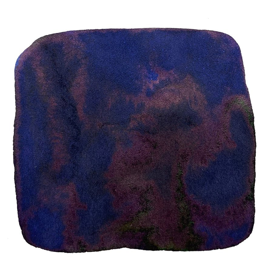 Ink Studio #940 - 2ml: A plush, shaggy floor mat with an abstract pattern, reflecting deep blues and purples, reminiscent of Sailor's dye-based ink collection.